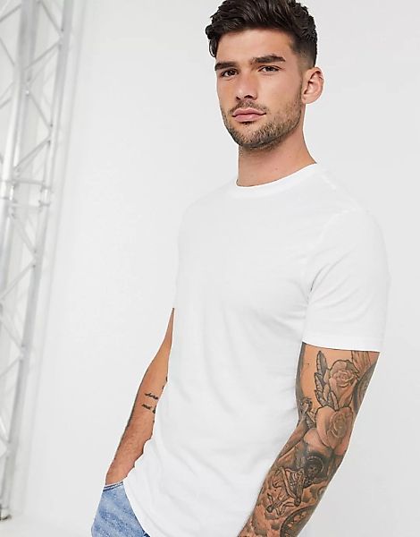 New Look – Muskelshirt in Weiß günstig online kaufen