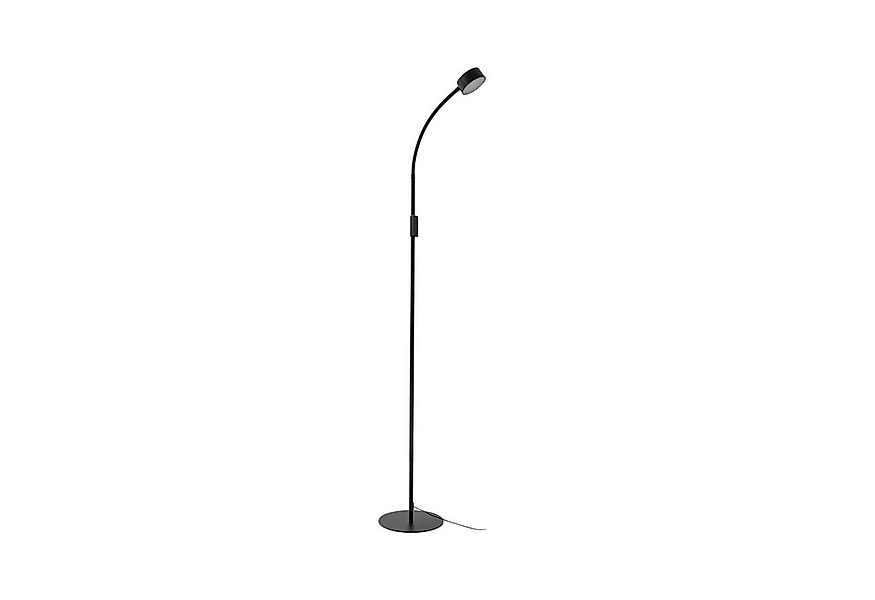 Lindby Stehlampe Maori, LED, Metall, Schwarz Farbwechsel warmweiß / tagesli günstig online kaufen