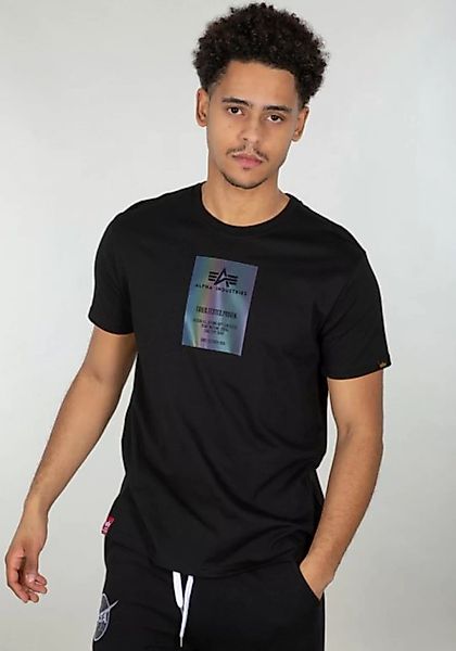 Alpha Industries T-Shirt ALPHA INDUSTRIES Men - T-Shirts Rainbow Reflective günstig online kaufen