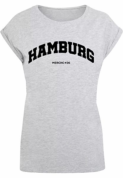 Merchcode T-Shirt "Merchcode Damen Ladies Hamburg Wording - T-Shirt" günstig online kaufen