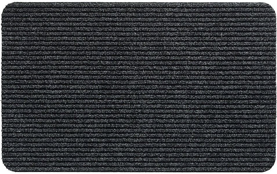matches21 HOME & HOBBY Fußmatte Nadelfilz Fussabtreter Dunkel-grau als 40x6 günstig online kaufen