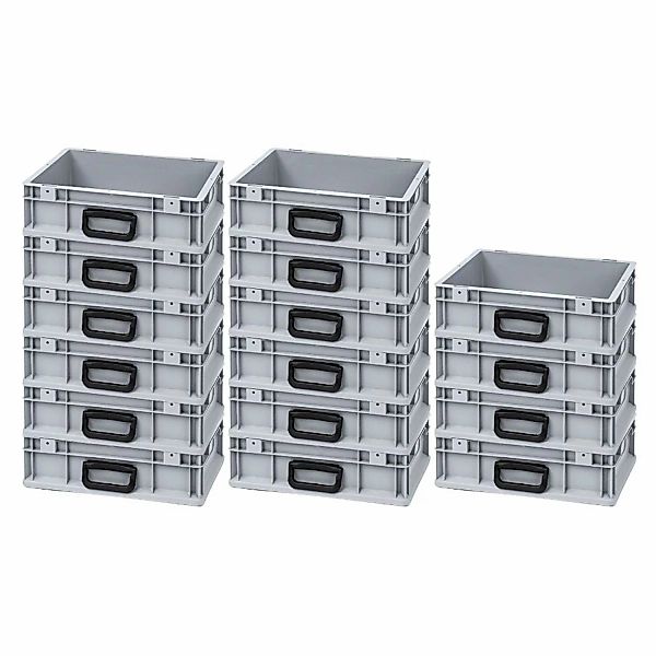 PROREGAL Spar Set 16x Eurobox Nextgen Portable Uno HxBxT 12 x 30 x 40 cm 11 günstig online kaufen