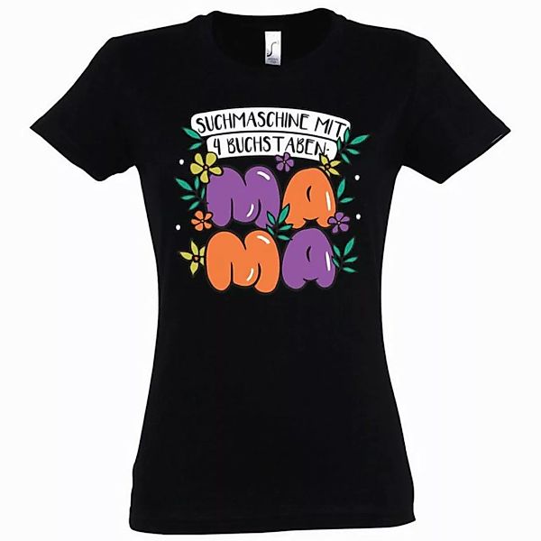 Youth Designz T-Shirt "Suchmaschine mit 4 Buchstaben, Mama" Damen T-Shirt m günstig online kaufen