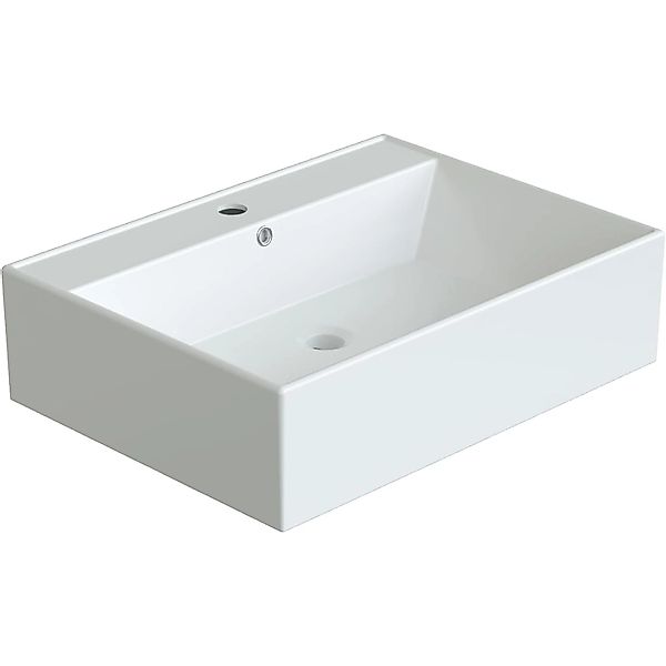 Aquabatos Handwaschbecken Keramik Aufsatzbecken Aufsatzwaschbecken mit Wass günstig online kaufen