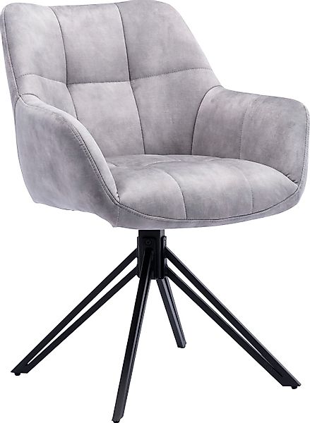 Home affaire Drehstuhl "Soller, TOPSELLER", (Set), 2 St., Microfaser, Esszi günstig online kaufen