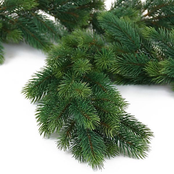 Kunstgirlande Künstliche, buschige Tannengirlande 170cm, 200 günstig online kaufen