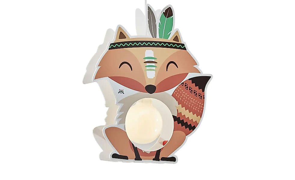 Pendelleuchte  Fuchs Filip ¦ orange ¦ Maße (cm): B: 30 T: 9.0 Lampen & Leuc günstig online kaufen