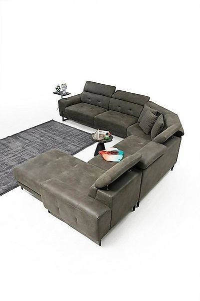 Xlmoebel Ecksofa Luxuriöse moderne U-Form Eckgarnitur für das Wohnzimmer, H günstig online kaufen