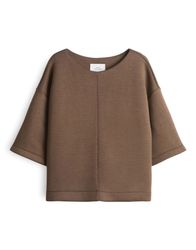 OPUS Sweatshirt GINAMA im Viskosemix überschnittene günstig online kaufen