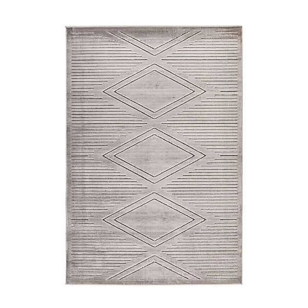 MeGusta Kurzflor Teppich Uni Modern Grau 120x170 cm Mariana günstig online kaufen