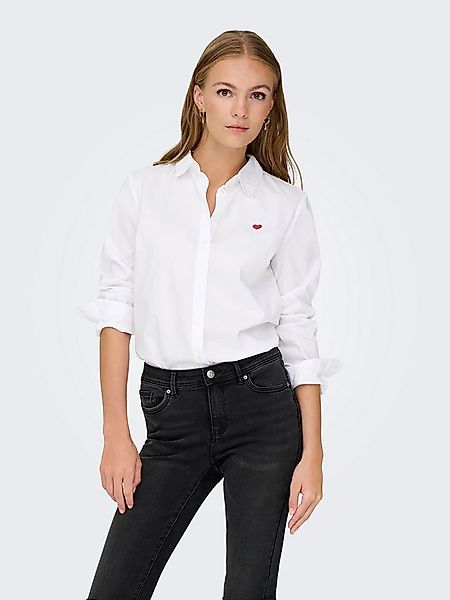 JDY Hemdbluse JDYMIO L/S EMBROIDERY SHIRT WVN NOOS in klassischer Form mit günstig online kaufen