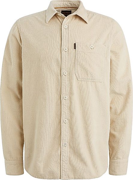 PME Legend Hemdjacke Dobby Corduroy Ecru - Größe XXL günstig online kaufen