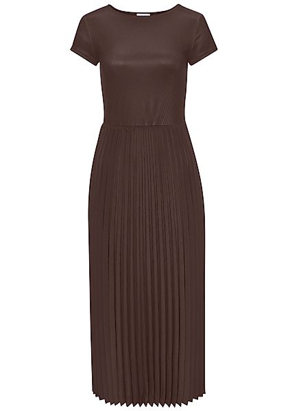 LASCANA Midikleid mit Plisseerockteil, Basic, modisch günstig online kaufen