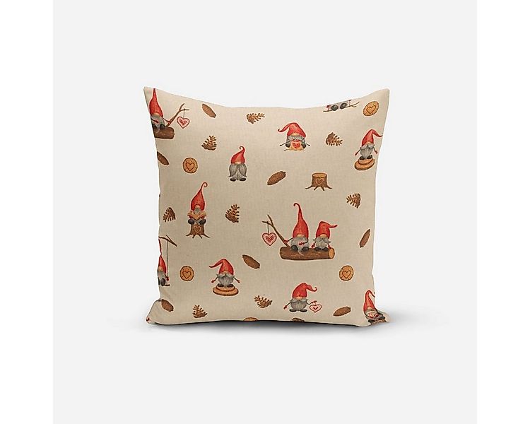 SCHÖNER LEBEN. Dekokissen Kissenhülle Weihnachten Tomte Weihnachtswichtel L günstig online kaufen
