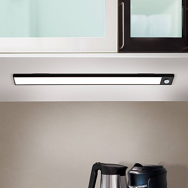 Orion Leuchten LED Akku Schrankleuchte 40 cm 3000 K Sensor Schwarz günstig online kaufen