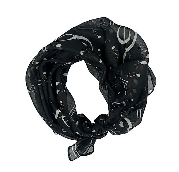 mugesh Schal Chiffon Schal Notenmotive, für Musikerinnen und Musiker günstig online kaufen