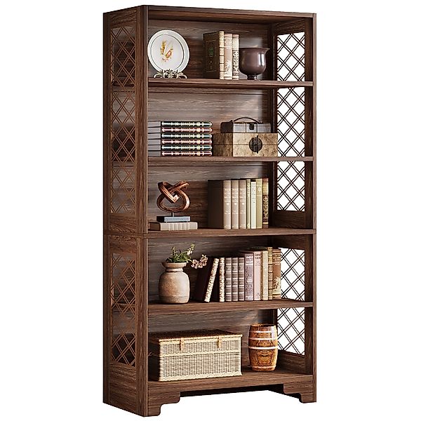 Tribesigns Bücherregal 6-stöckiges Standregal, 180cm regal günstig online kaufen