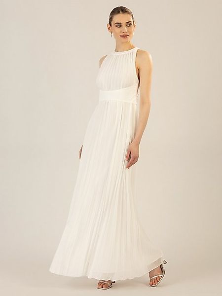 Apart Chiffonkleid aus leicht körnigem, plissiertem günstig online kaufen