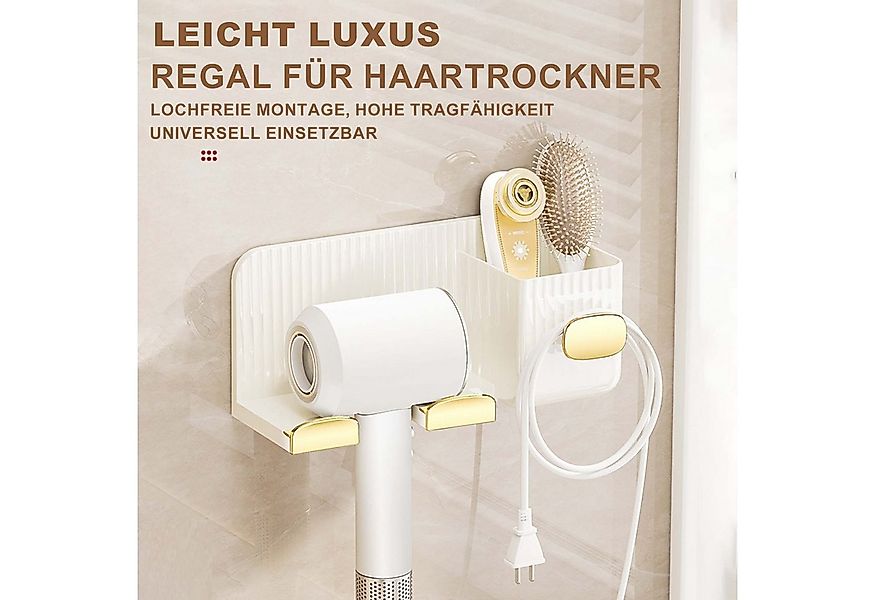 Mutig Haartrocknerhalter Fönhalter Ohne Bohren Wand,Fönhalterung für Badezi günstig online kaufen