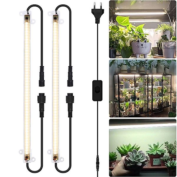 Qualra Pflanzenlampe LED Vollspektrum Pflanzenlampe 30/50cm günstig online kaufen