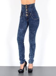 ESRA Skinny-fit-Jeans Damen Skinny Jeans 7 günstig online kaufen