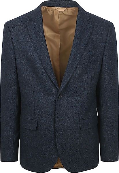 Suitable Blazer Herringbone Merino Wool Navy - Größe 48 günstig online kaufen