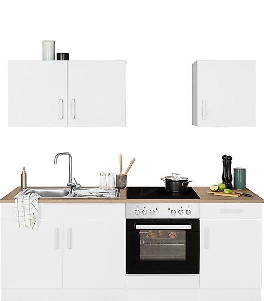 KOCHSTATION Küchenzeile KS-Gera, Breite 210 cm, günstig online kaufen