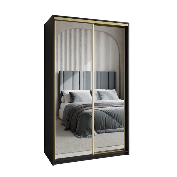 Masseno Schwebetürenschrank RIEN Kleiderschrank mit Spiegel günstig online kaufen