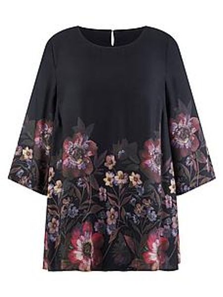 Bluse zum Schlupfen Anna Aura lila günstig online kaufen