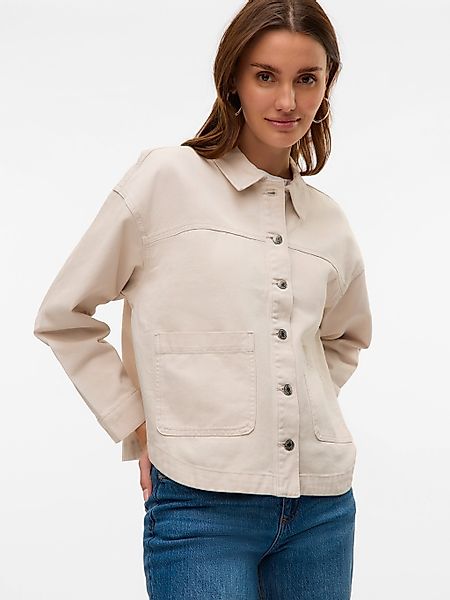 Vero Moda Jeansjacke "VMJAMIE LS DENIM SHACKET MIX NOOS" günstig online kaufen