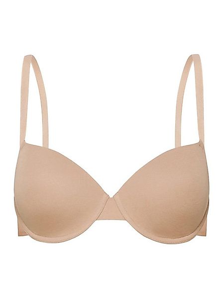 cfab (formerly creamy fabrics) Push-up-BH Baumwoll-T-Shirt Bügel-BH-Beige-8 günstig online kaufen