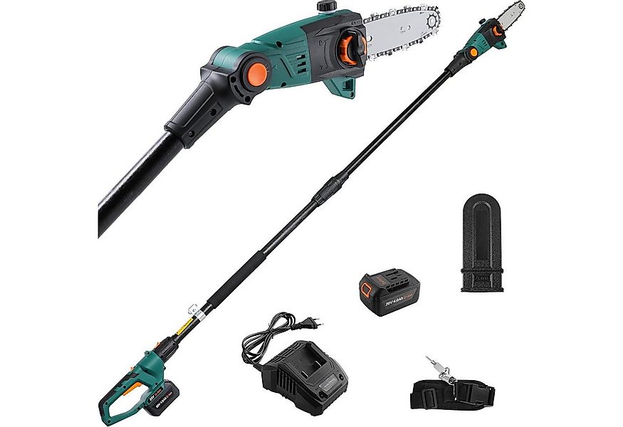 TLGREEN Akku-Hochentaster Elektro Teleskop Astsäge Hochentaster, 5 m/s Kett günstig online kaufen