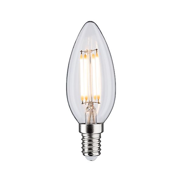 Paulmann "Filament 230V LED Kerze E14 470lm 4,5W 2700K Klar" günstig online kaufen