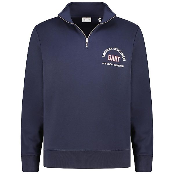 Gant Sweatshirt mit Elasthan Farbe dunkelblau Größe: 4XL günstig online kaufen