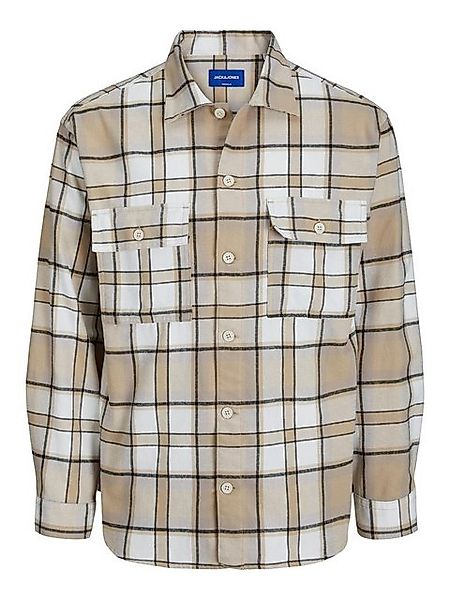 Jack & Jones Langarmhemd JORBLAFRI CHECK OVERSHIRT LS BF mit Brusttaschen günstig online kaufen
