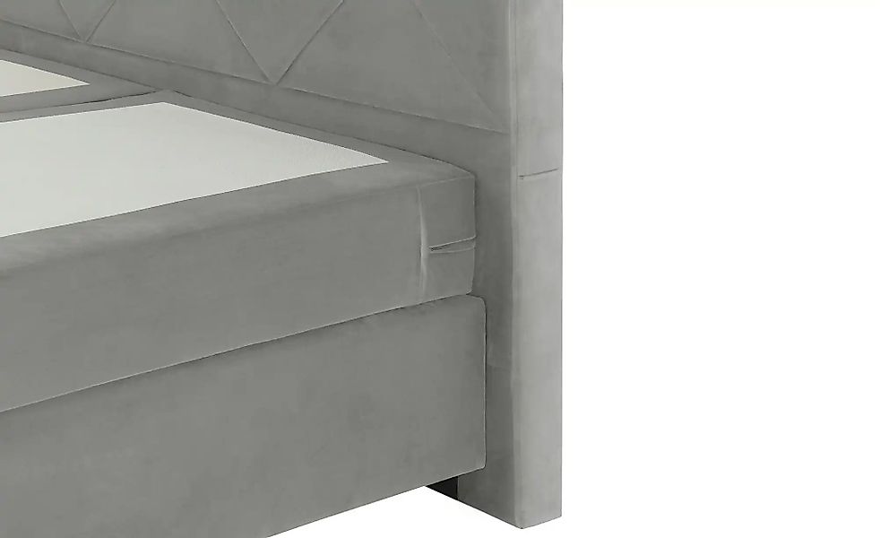 Musterring Boxspringbett Standardversion Dubai  ¦ grau ¦ Maße (cm): B: 177 günstig online kaufen