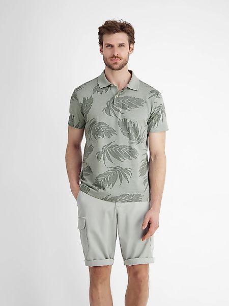 LERROS Poloshirt, mit All-Over Print günstig online kaufen