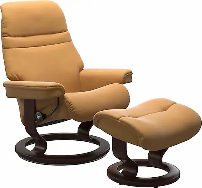 Stressless® Relaxsessel »Sunrise« mit Classic Base, Größe S, Gestell Braun, günstig online kaufen