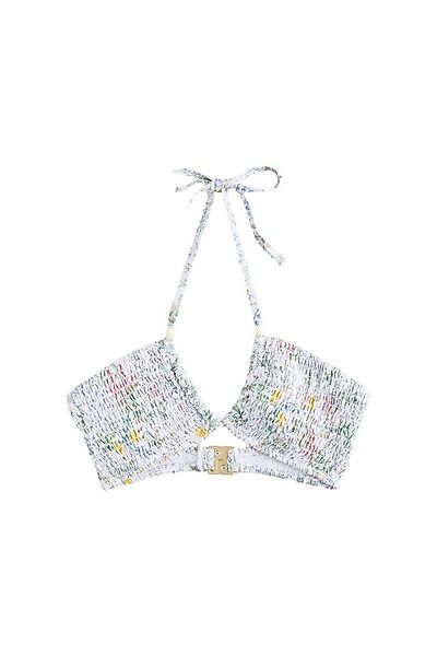 Next Bandeau-Bikini-Top Gerafftes Bikinitop mit Multiway-Trägern und Print günstig online kaufen