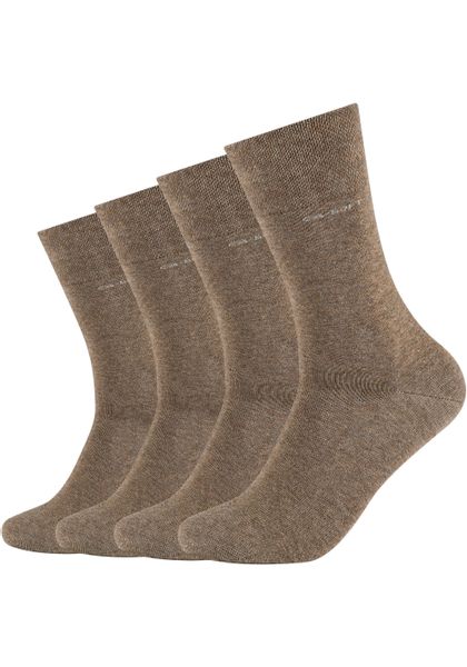 Camano Socken "ca-soft" 4 Paar tlg. mit verstärktem Fersen- und Zehenbereic günstig online kaufen