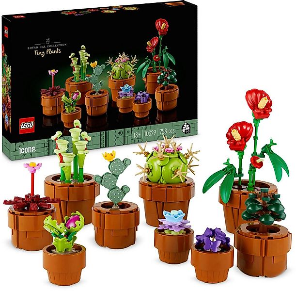 LEGO® Mini Pflanzen (10329), Lego Botanicals Konstruktionsspielsteine, (758 günstig online kaufen