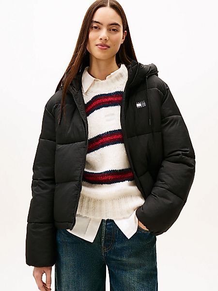 Tommy Jeans Steppjacke "TJW HOODED PUFFER JACKET", mit Kapuze günstig online kaufen