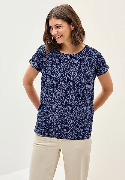 Cecil Kurzarmbluse, mit All-Over Print günstig online kaufen