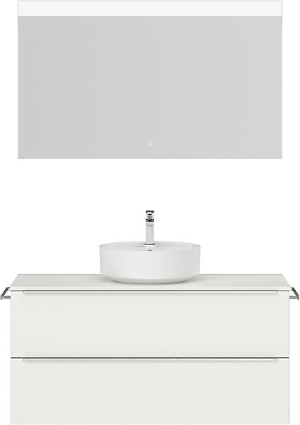 nobilia® Badmöbel-Set »Alvene« vormontiert, mit Soft-Close, 2 Stk. tlg. ink günstig online kaufen