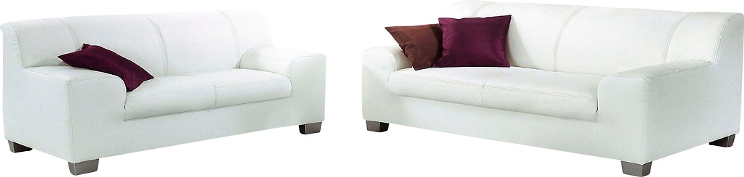DOMO collection Polstergarnitur »Amando«, (Spar-Set), bestehend aus 2er- un günstig online kaufen