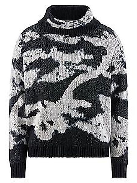 Rollkragen-Pullover Peter Hahn schwarz günstig online kaufen