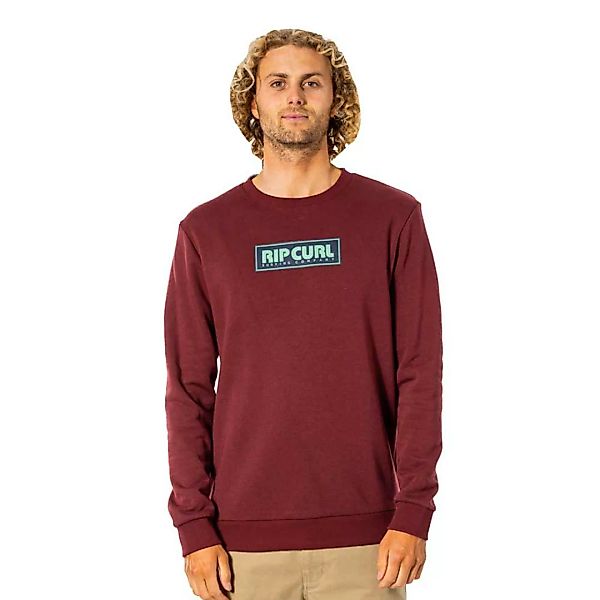 Rip Curl Surf Revival Box Sweatshirt S Maroon günstig online kaufen