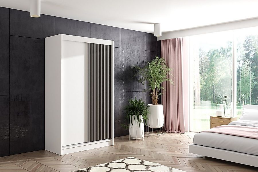 ALTDECOR Schiebetürenschrank VILAN (Kleiderschrank Garderobenschrank mit vi günstig online kaufen