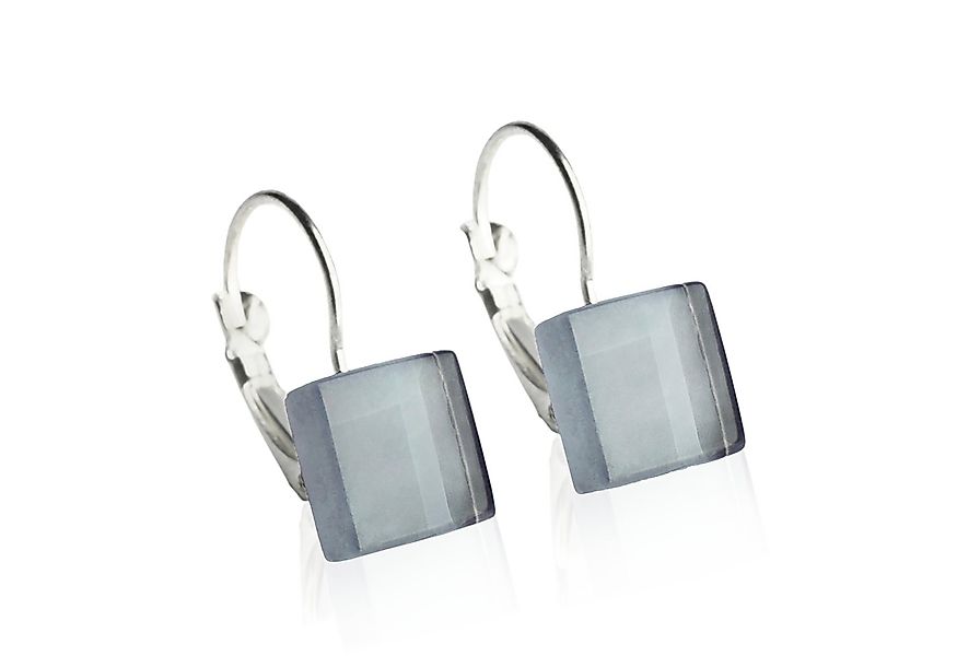 ALEXASCHA Paar Ohrhänger Geometrische Ohrringe Edelstahl • Kurze Hängeohrri günstig online kaufen