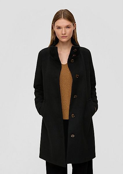 s.Oliver Funktionsmantel Outdoor-Mantel Twillmantel mit Stehkragen günstig online kaufen